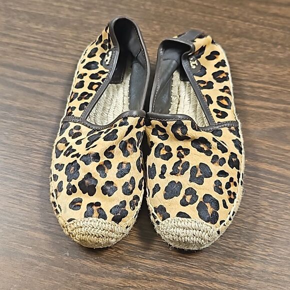 Tory Burch calfskin espadrille flats size 6 **please read description** - Picture 2 of 8
